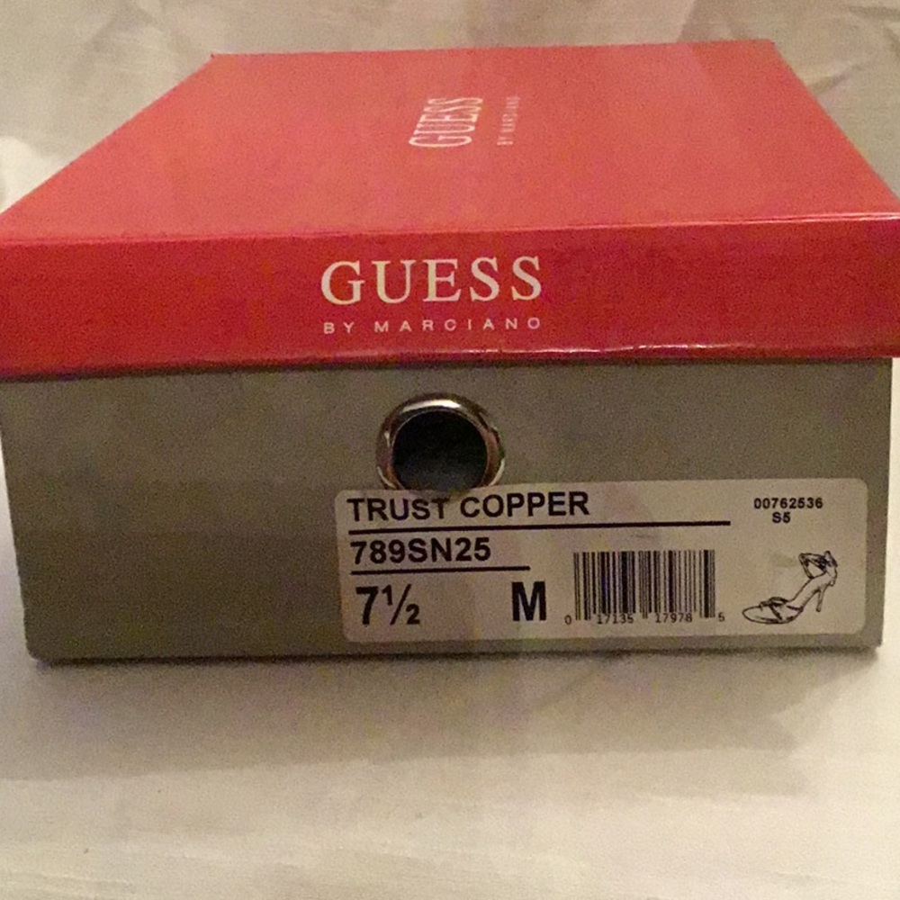Guess Open Toe Heels